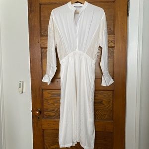 Vince White Midi Dress